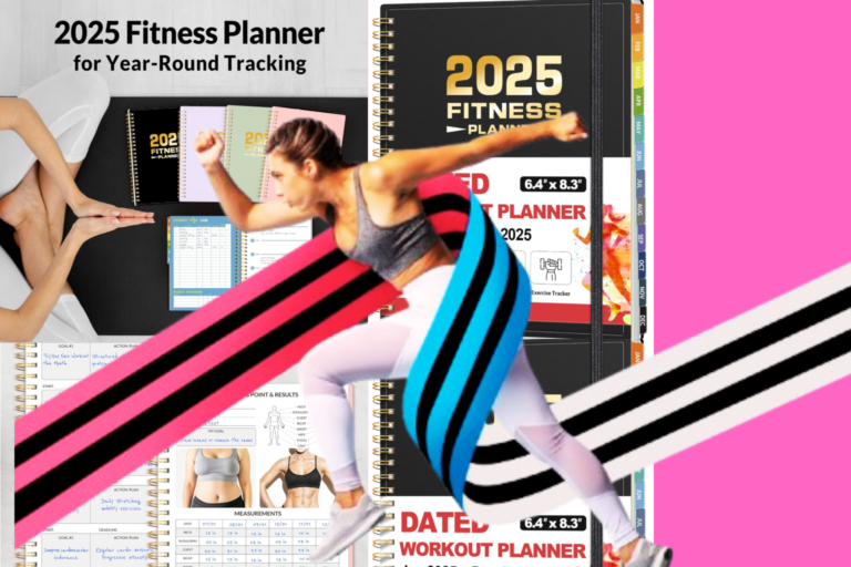 Looking for the perfect fitness workout journal planner for 2025? A great planner helps you track workouts, set goals, monitor nutrition, and stay motivated. Here are the top 5 best 2025 fitness workout journal planners for women & men to keep you on track with your health and fitness goals.