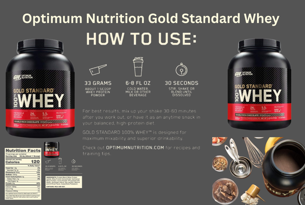 Optimum Nutrition Gold Standard Whey – The #1 Best-Selling Protein