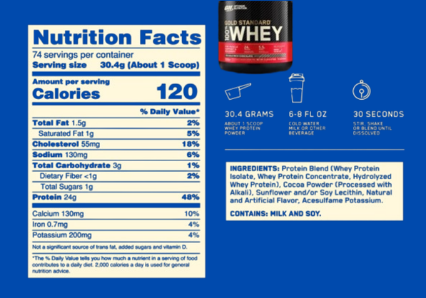 Optimum Nutrition Gold Standard Whey – The #1 Best-Selling Protein